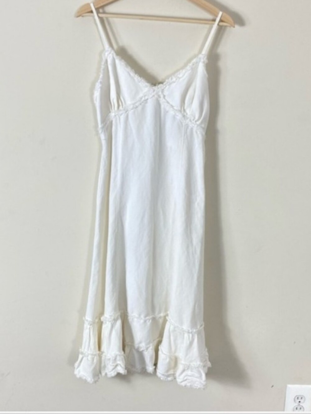 Ashley Rayon Linen Blend Midi Dress - Picture 3 of 9